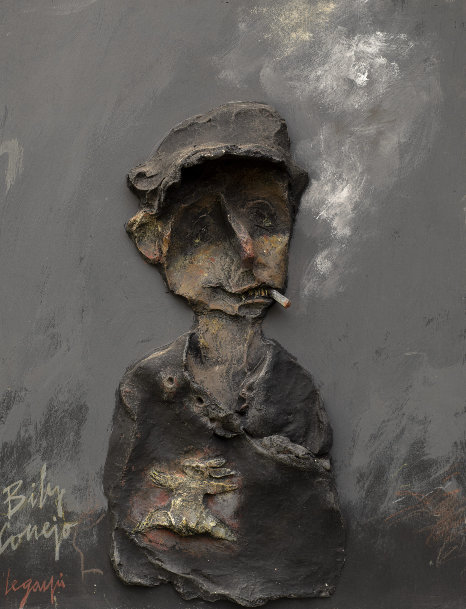 Serie inédita, resina y pigmentos pequeño formato, 2016