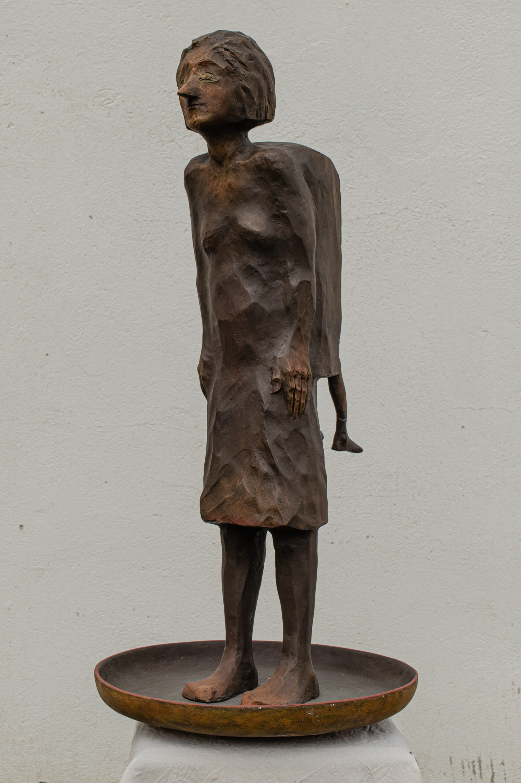 Serie iconogramas, madera policromada pequeño formato, 2013
